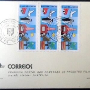 Cartão Franquia Postal 50 Anos do IRB PD