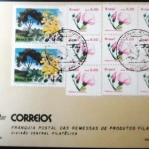 Cartão Franquia Postal Remessas Filatélicas Literatura Filatelica