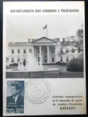 Folhinha Filatélica nº 23 de 1965 Presidente Kennedy 28105