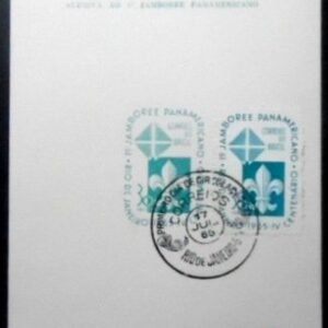 Folhinha Filatélica nº 21 de 1965 1º Jamboree 15218