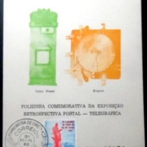 Folhinha Filatélica nº 16 de 1965 Exposição DCT 33852