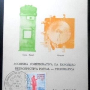 Folhinha Filatélica nº 16 de 1965 Exposição DCT 33848