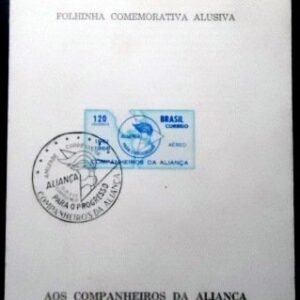 Folhinha Filatélica nº 25 de 1966 Aliança para o Progresso 1743