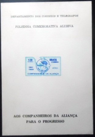 Folhinha Filatélica nº 25 de 1966 Aliança para o Progresso 2098