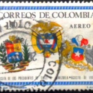 Arms of Venezuela Colombia and Chile