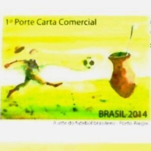 Selo postal do Brasil de 2014 Porto Alegre M