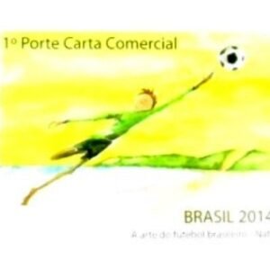 Selo postal do Brasil de 2014 Natal M