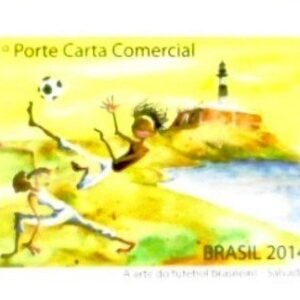 Selo postal do Brasil de 2014 Salvador M