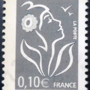 Selo postal da França de 2006 Marianne of Lamouche 10 U
