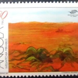 Selo postal da Angola de 1991 African Year of Tourism 60 M