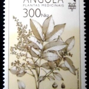 Selo postal da Angola de 1992 Medicinal Plants 300 M