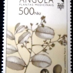 Selo postal da Angola de 1992 Medicinal Plants 500 M