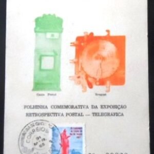 Folhinha Filatélica nº 16 de 1965 Exposição DCT 9626