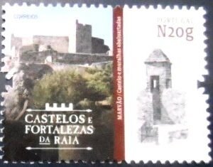 Selo postal de Portugal de 2023 Marvão Castle M