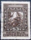 Selo postal da Áustria de 1981 Wilhelm Dachauer U