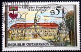 Selo postal da Áustria de 1988 Stockerau Festival U