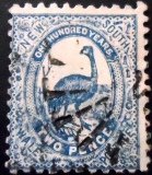 Selo postal de Nova Gales do Sul de 1888 Emu U sev