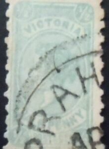 Selo postal de Victória de 1901 Queen Victoria ½ U sev
