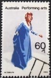 Selo postal da Austrália de 1977 Performing Arts Opera U