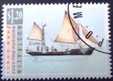 Selo postal da Austrália de 1992 John Louis (pearling lugger) MCC