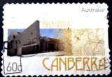 Selo postal da Austrália de 2013 Canberra U