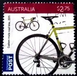 Selo postal da Austrália de 2015 Custom-made Road Bike U