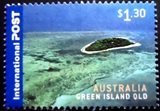 Selo postal da Austrália de 2007 Green Island Queensland N