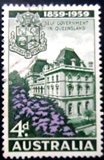 Selo postal da Austrália de 1959 Queensland Self-Government U