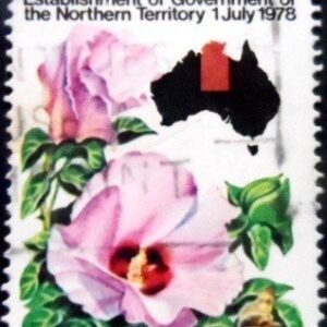 Selo postal da Austrália de 1978 Establishment of Government of the Northern Territory U