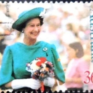 Selo postal da Austrália de 1987 Birthday of Queen Elizabeth II U
