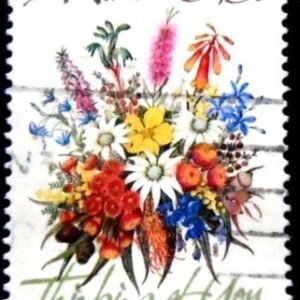 Selo postal da Austrália de 1990 Thinking Of You U sev