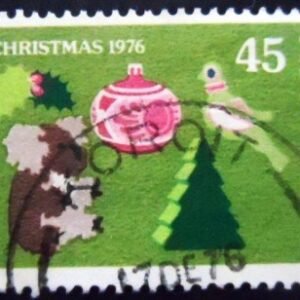 Selo postal da Austrália de 1976 Toy Koala U