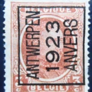King Albert I type Houyoux Precanceled 3 Anvers N