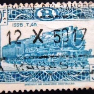 Selo Encomenda Postal CIRCULADO Emissão