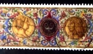 Selo da Bélgica de 1993 Queen Beatrix and King Matthias I U