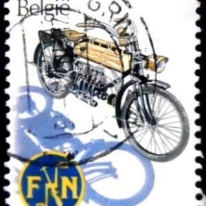 Selo postal da Bélgica de 1995 FN 1913 U