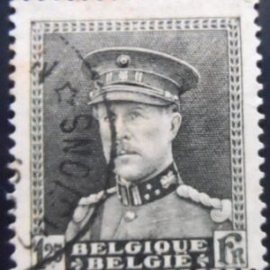 Selo postal da Bélgica de 1931 King Albert I 1.25 U
