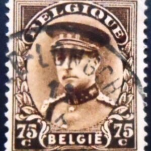 Selo postal da Bélgica de 1932 King Albert I 75 U