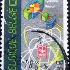 Selo postal da Bélgica de 1982 The Production Cyclotron U