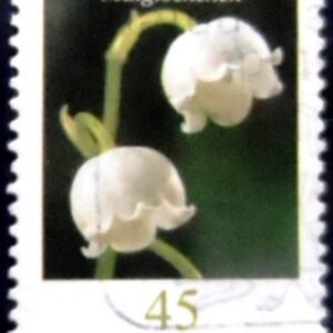 Selo postal da Alemanha de 2010 Lily of the Valley U