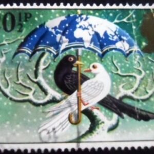 Selo postal do Reino Unido de 1983 'World at Peace'U