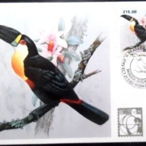 Máximo Postal nº 78 de 1983 Tucano de Bico Preto