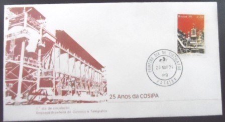 FDC Oficial 191 de 1979 25 Anos da COSIPA