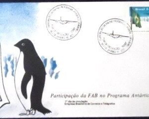 FDC Oficial 417 de 1987 FAB na Antártica 53796