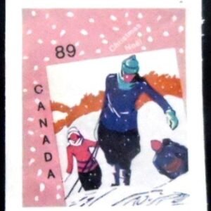 Selo postal do Canadá de 2006 Winter Joys U