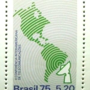 Selo postal do Brasil de 1975 II CITEL N