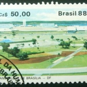 Selo postal do Brasil de 1988 Plano Piloto - C 1586 NCC
