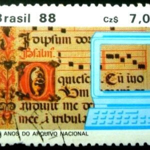 Selo postal COMEMORATIVO do Brasil de 1988 - C 1576 U