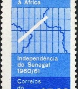 Selo postal Comemorativo do Brasil de 1961 - C 461 N