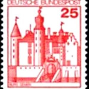 Selo postal da Alemanha de 1979 Gemen Castle